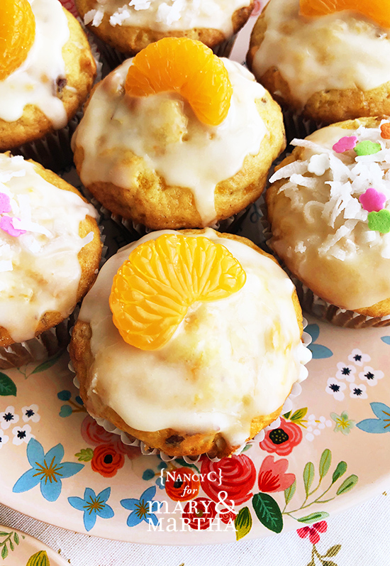 Orange Almond Muffins @ NancyC